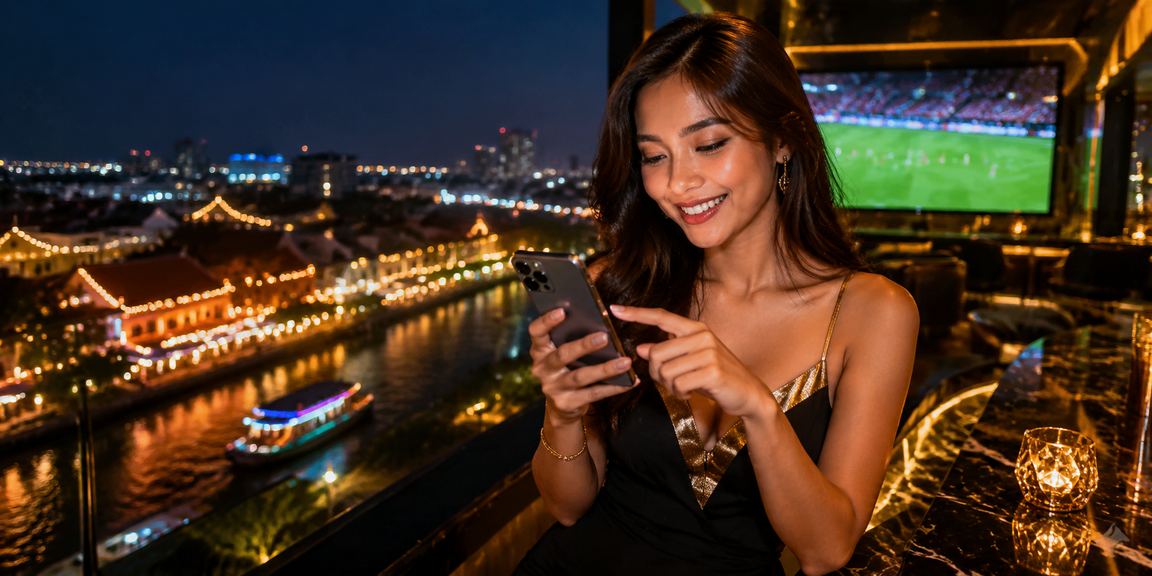 Pemain Malaysia menikmati pengalaman pertaruhan bola sepak melalui platform mega777 di Melaka